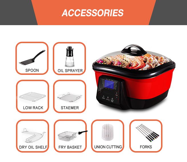 Maxkon 18in1 MultiFunction Master Cooker Crazy Sales