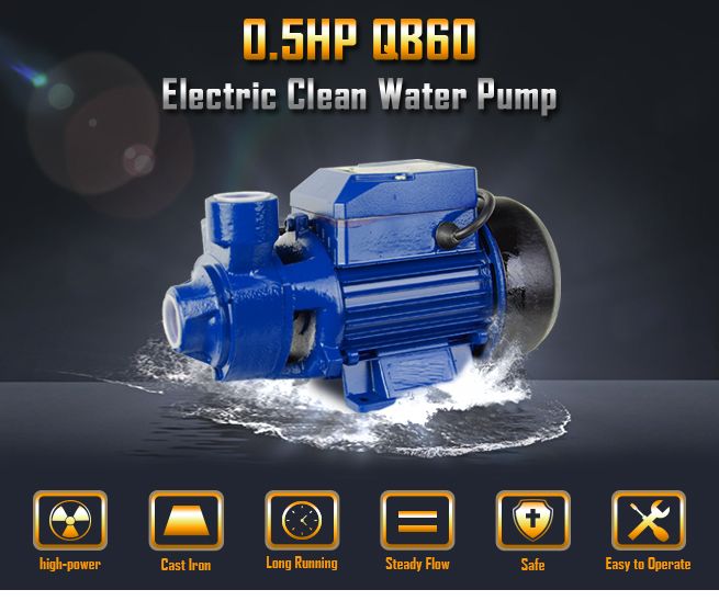 0.5HP QB60 Electric Clean Water Pump Crazy Sales