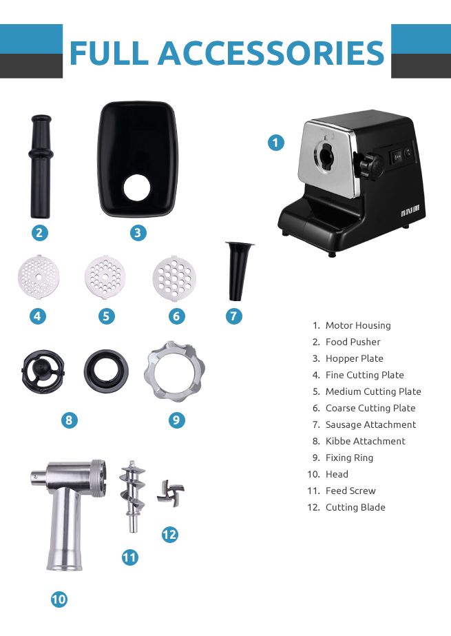 Maxkon Low Noise Electric Meat Grinder Crazy Sales
