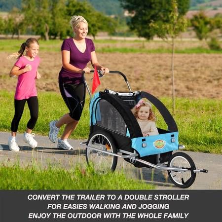 kidbot 2 in 1 bicycle trailer