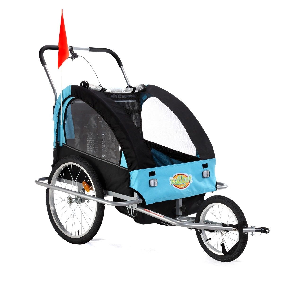 kidbot 2 in 1 bicycle trailer