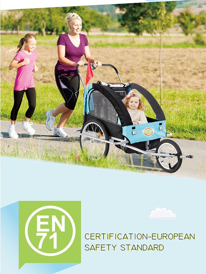 kidbot 2 in 1 bicycle trailer