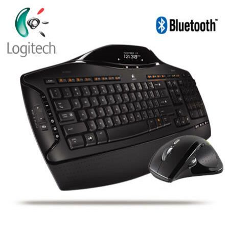 Logitech Cordless Desktop Mx Revolutuion Laser Mouse And Keyboard