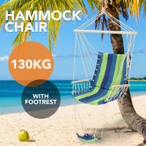 Swinging Hanging Hammock Chair with Footrest