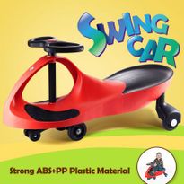 Swing Car Slider Kids Fun Ride On Toy with Foot Mat