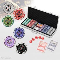 500 Chip Professional Poker Game Set in Aluminium Case