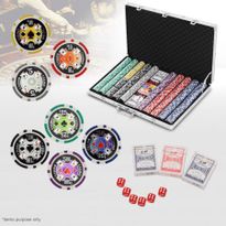 1000 Chip Professional High Quality Poker Game Set in Aluminium Case