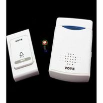 LUD 38 Tune Songs Wireless Doorbell Remote Control Security Receiver Flashlight Bell
