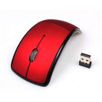 LUD USB Wireless 2.4GHz Arc Folding Mouse For Laptop Tablet pc