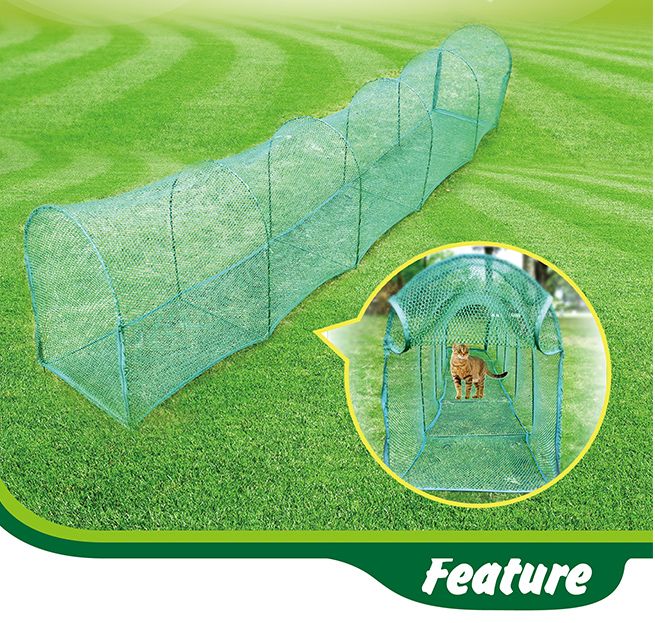 Deluxe Outdoor Foldable Cat Walk And Run Tunnel Crazy Sales