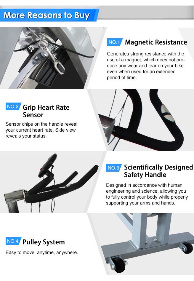 genki upright exercise bike