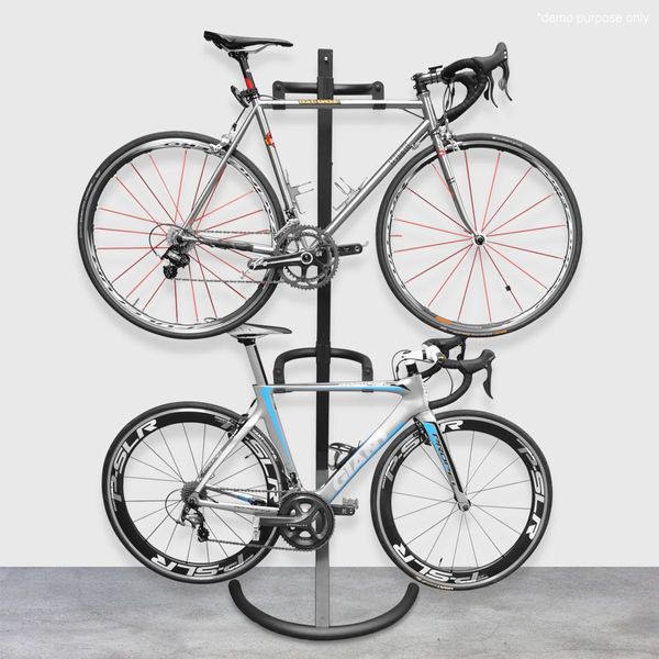 Gravity Bike Storage Rack Carries Two Bikes