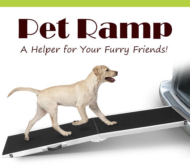 Aluminium Large Foldable Pet Ramp with Non Slip Surface Crazy Sales