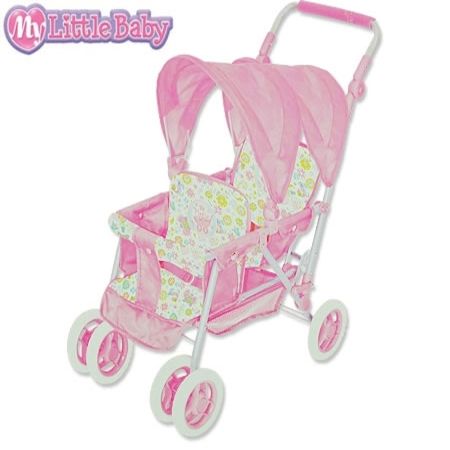 dolls twin pram