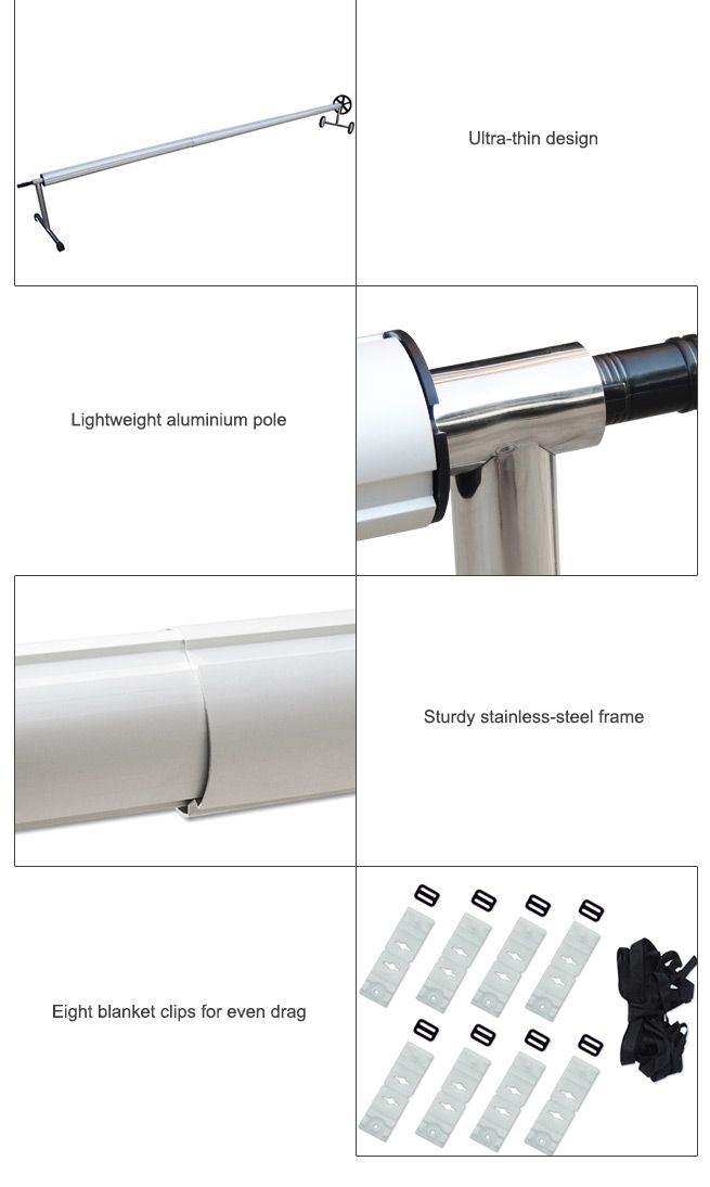 Portable InGround Pool Cover Roller BestDeals.co.nz