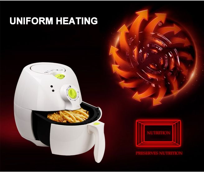 2.2L White Air Fryer BestDeals.co.nz