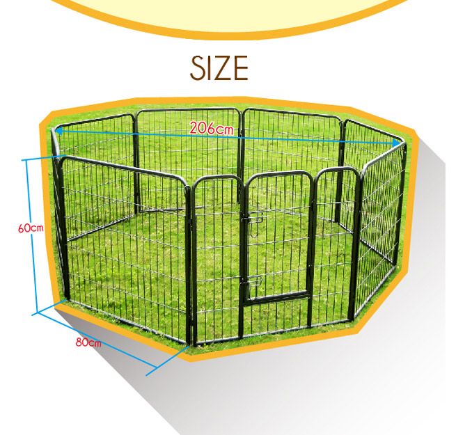 Folding 8 Panel Pet PlaypenSmall Crazy Sales