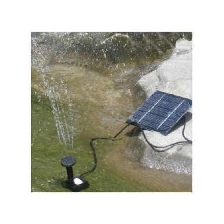 fountain pond solar pump feature pool kit power shipping water