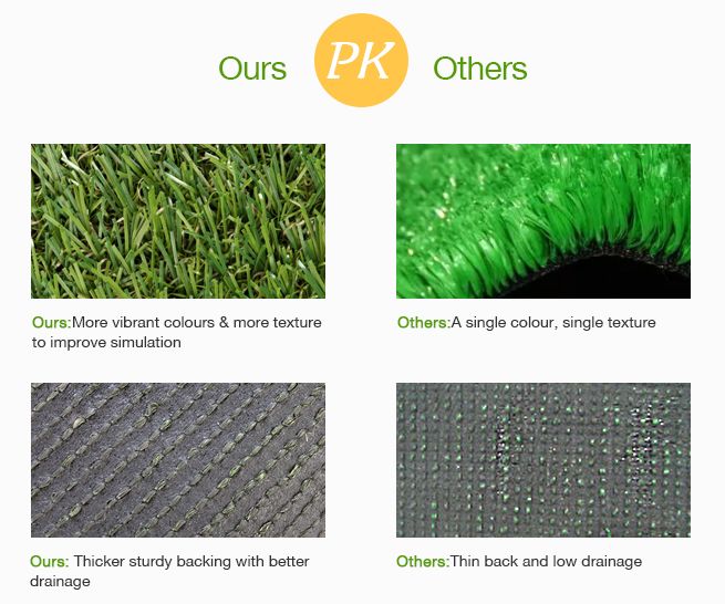 20mm Artificial Grass Crazy Sales