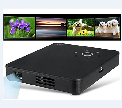 A3 Mini DLP LED Projector 854 x 480 HDMI MHL USB TF for Mobile
