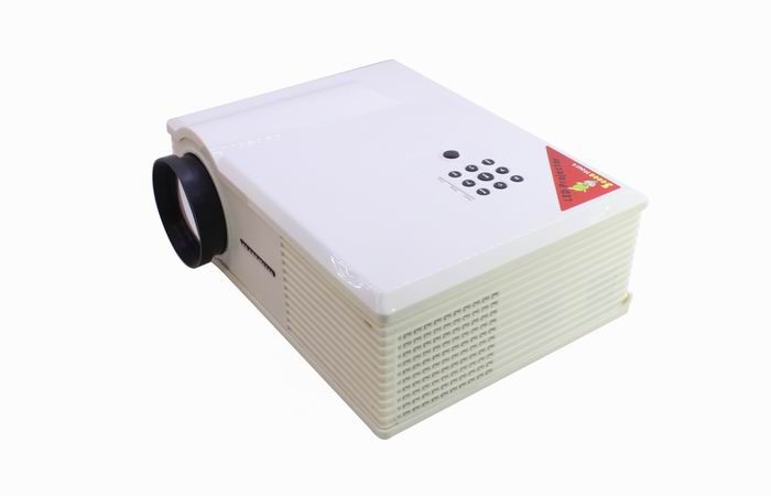 PH580 3200 Lumens LCD Projector with HDMI Input TV Tuner - White