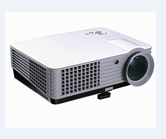 RD-801 Projector 2200 Lumen HD LED Projector 1080P Built-in HDMI/USB/VGA - White