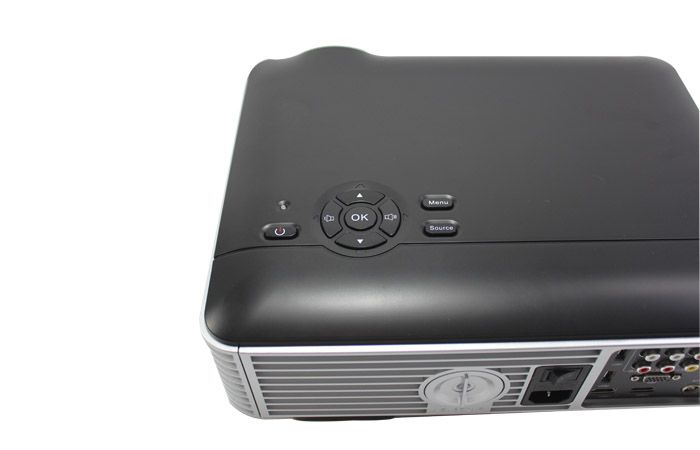 RD-806 2800 Lumens 1280 x 800 Portable LED Home Theater Projector 1500:1 Support USB/HDMI/AV/VGA
