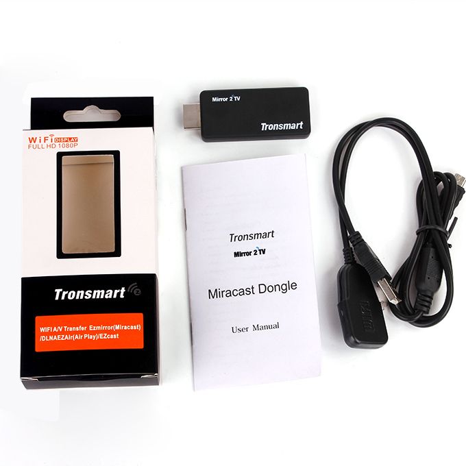 Tronsmart T1000 Mirror2TV Wireless Display HDMI Adapter Dongle Miracast AirPlay