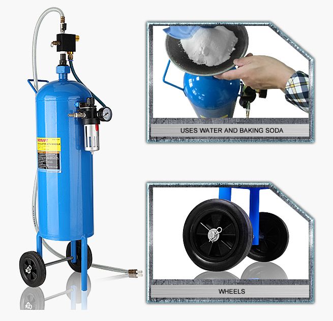 Portable Soda Blaster With Wheels Crazy Sales