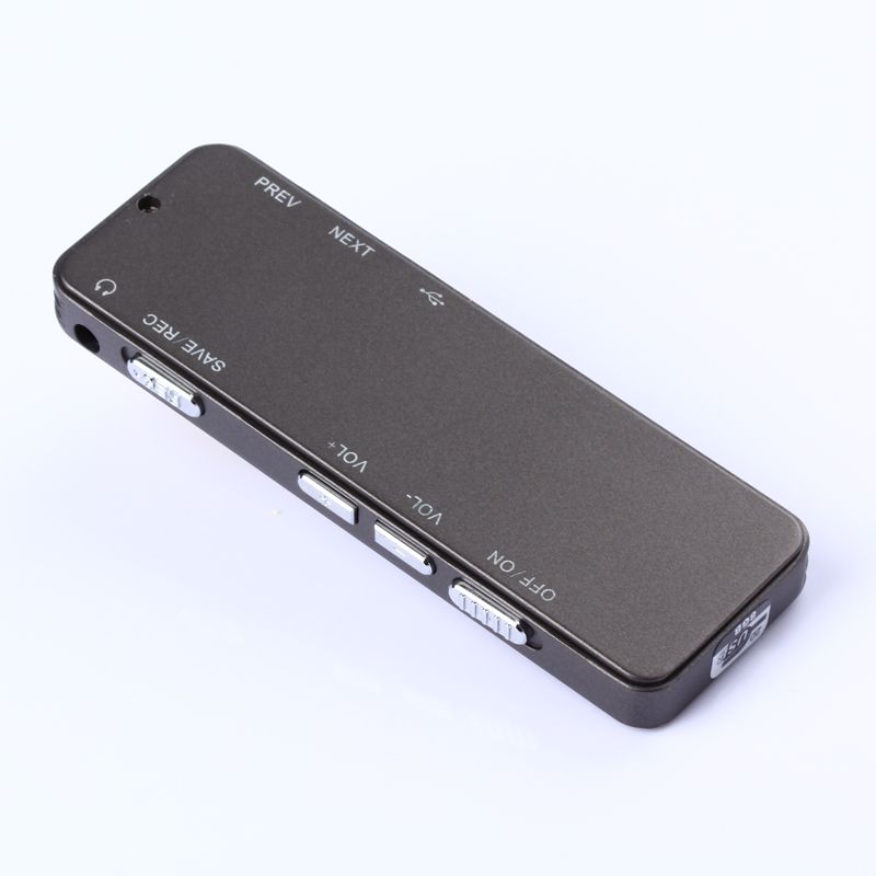 500 8GB Professional High-definition Digital Voice Recorder Stereo Dictaphone with Mp3 and Storage