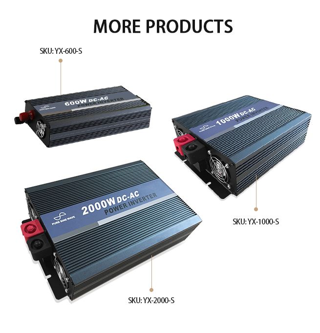 Caravan Pure Sine Wave Power Inverter 300W/600W Crazy Sales