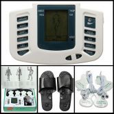 Electronic Digital Full Body Acupuncture Therapy Massager Slipper
