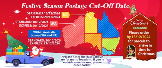 Festive Season Postage Cut-Off Date 2024