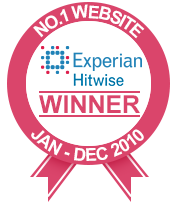 Hitwise Top 10 Website, June-December 2010