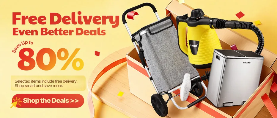 Free Delivery, Even Better Deals | Save Up to 80%