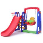 Childrens Swing and Slide Basketball Activity Center NON Toxic