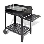 BBQ Stand Charcoal Barbecue 2 Wheels