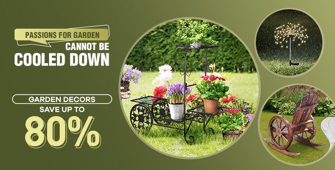 Garden Decor Items Save up to 80%