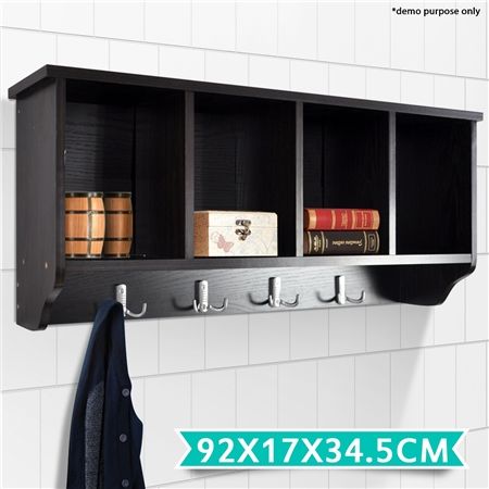 4 Compartment Coat Rack Cabinet