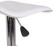 2x Bar Stool Euro Design Kitchen Chair Gas Lift - White