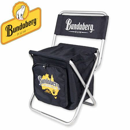 Bundaberg Rum Portable Camping Chair with Drinks Cooler Bag Image ...