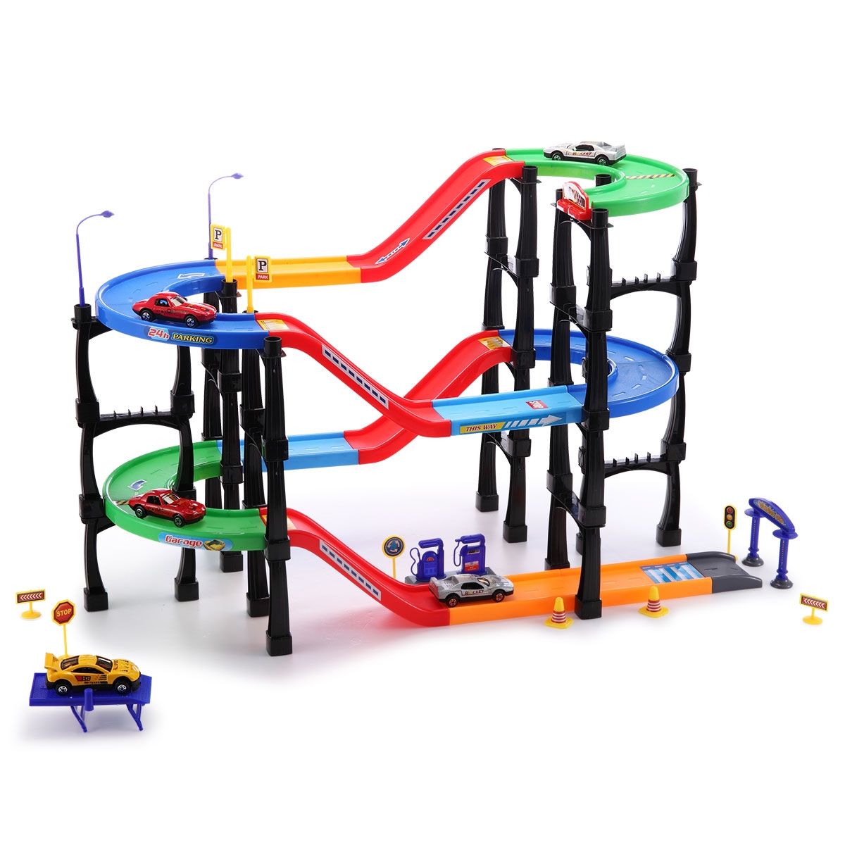 Children's Toy Car & Parking Lot Play Set Crazy Sales