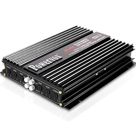 PowerVox 2800 Watt 4 Channel Car Amplifier - Black