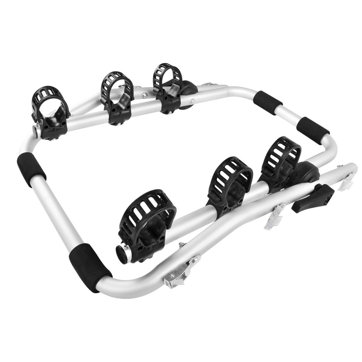 Foldable Aluminium Strap-On 3 Bicycle Bike Rack Carrier | Crazy Sales