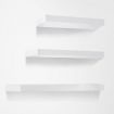 Artiss Floating Wall Shelf Set of 3 White