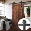 Cefito Sliding Barn Door Hardware Track Set 2m