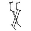 Double Type X Piano Keyboard Stand 2 Tier