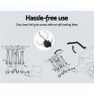 Bicycle Bike Carrier Rack with Tow Ball Mount - Black Silver