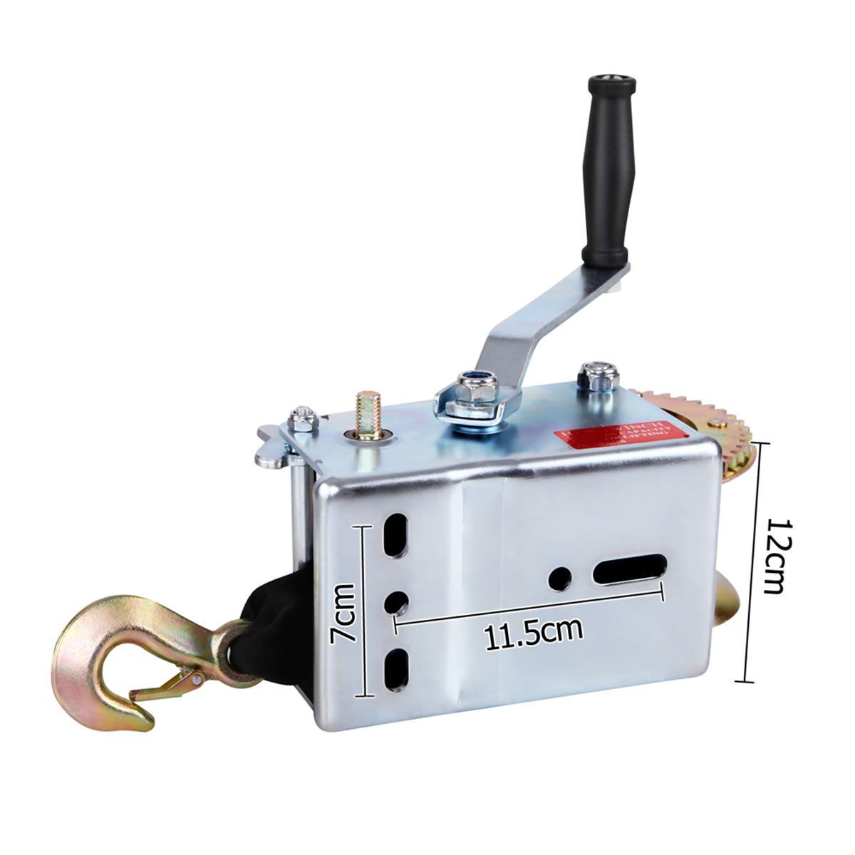 2500LBS 2Speed 4WD Recovery Hand Winch Crazy Sales