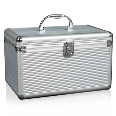 Aluminium CD DVD Bluray Storage Case Box 240 Discs SL